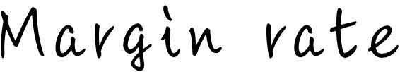 Margin rate